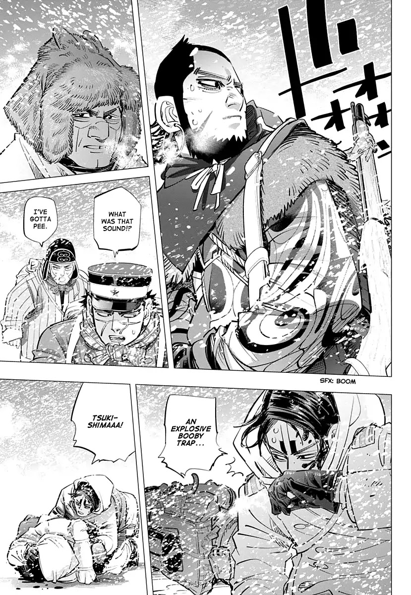 Golden Kamui Chapter 189 page 7 - Chapter 189: Trail of Blood