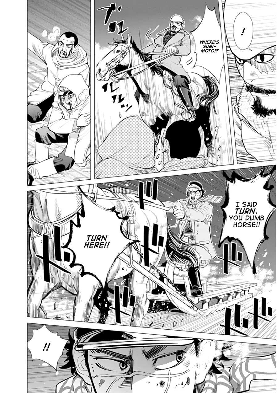 Golden Kamui Chapter 19 page 8 - Chapter 19: Gallop