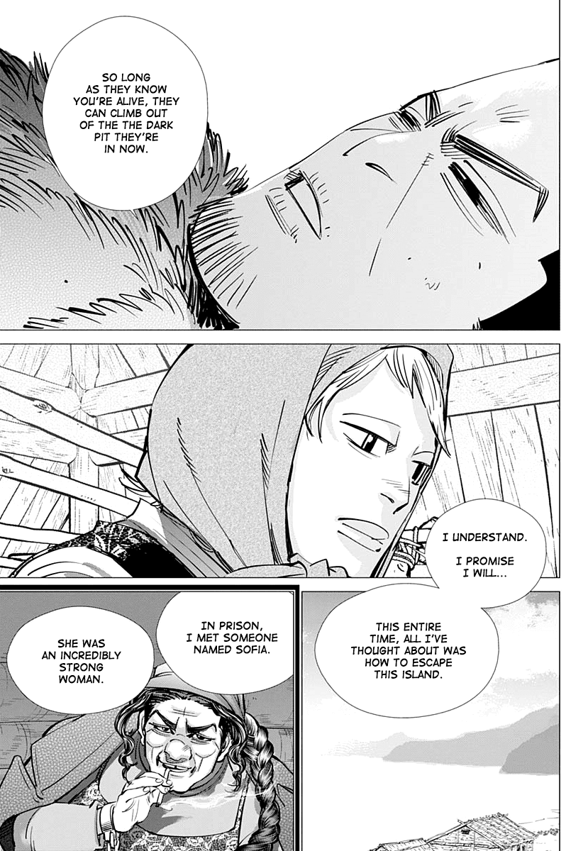 Golden Kamui Chapter 192 page 13 - Chapter 192: Contract Renewed