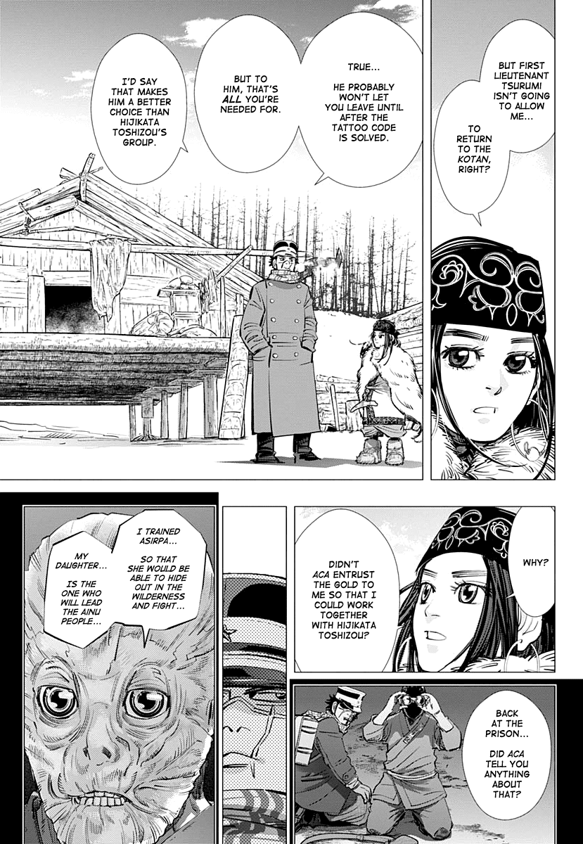Golden Kamui Chapter 192 page 15 - Chapter 192: Contract Renewed