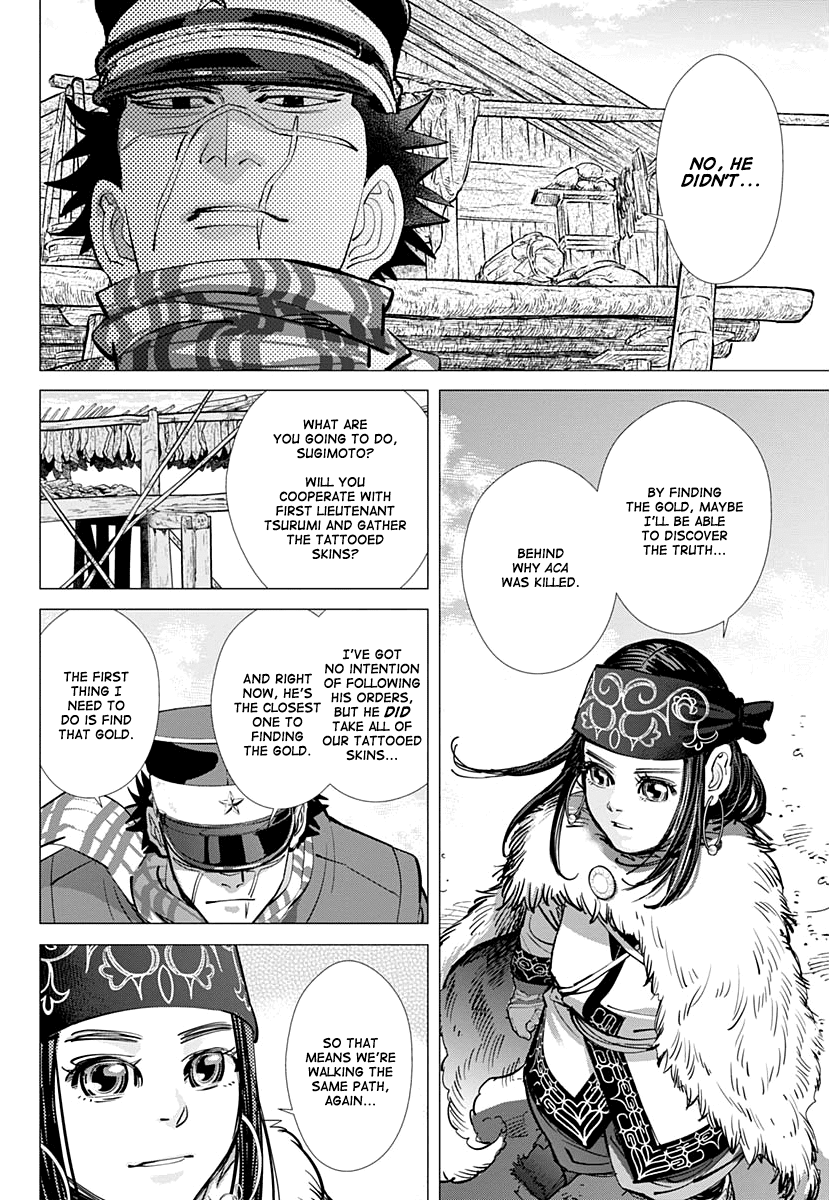 Golden Kamui Chapter 192 page 16 - Chapter 192: Contract Renewed