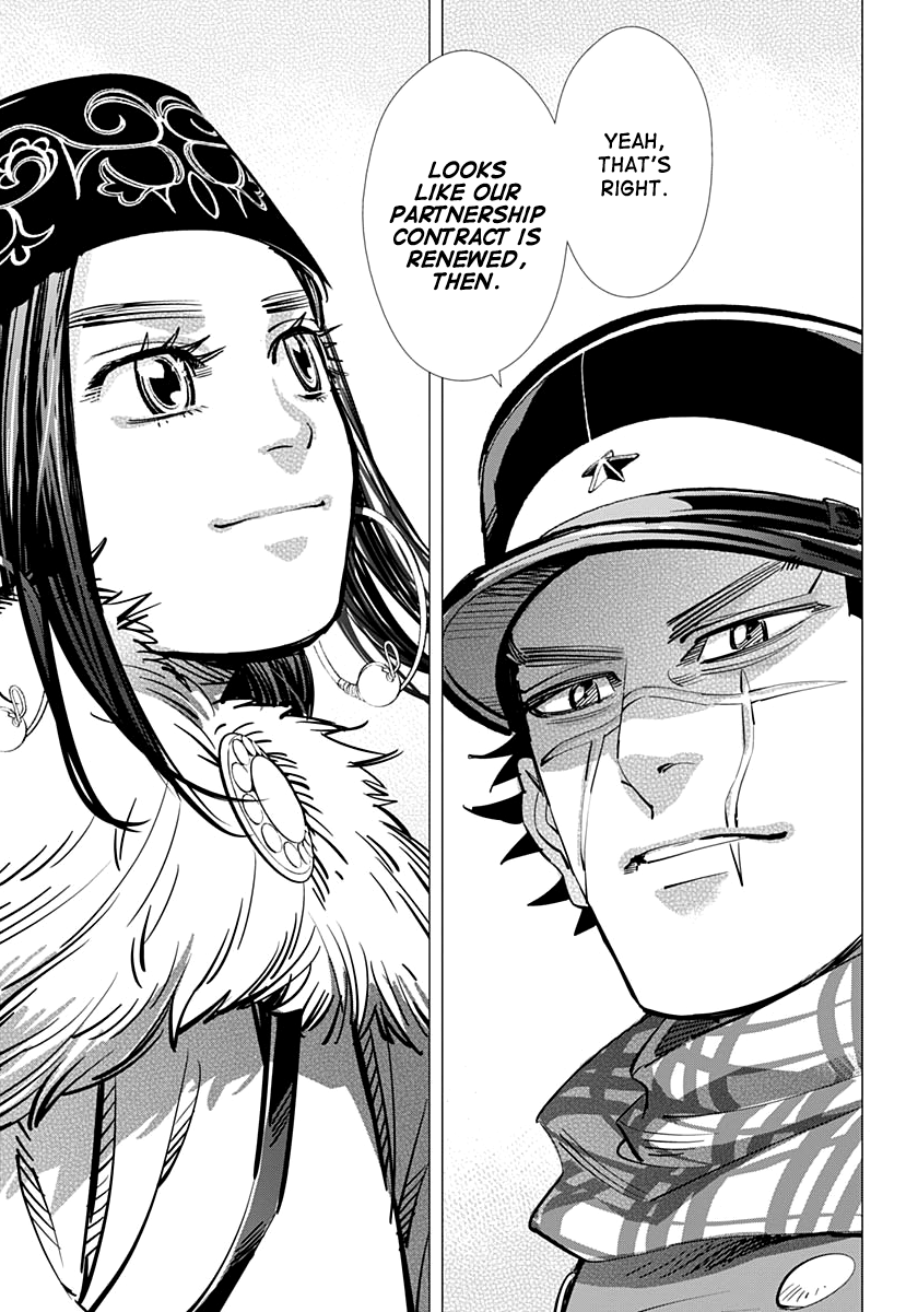 Golden Kamui Chapter 192 page 17 - Chapter 192: Contract Renewed