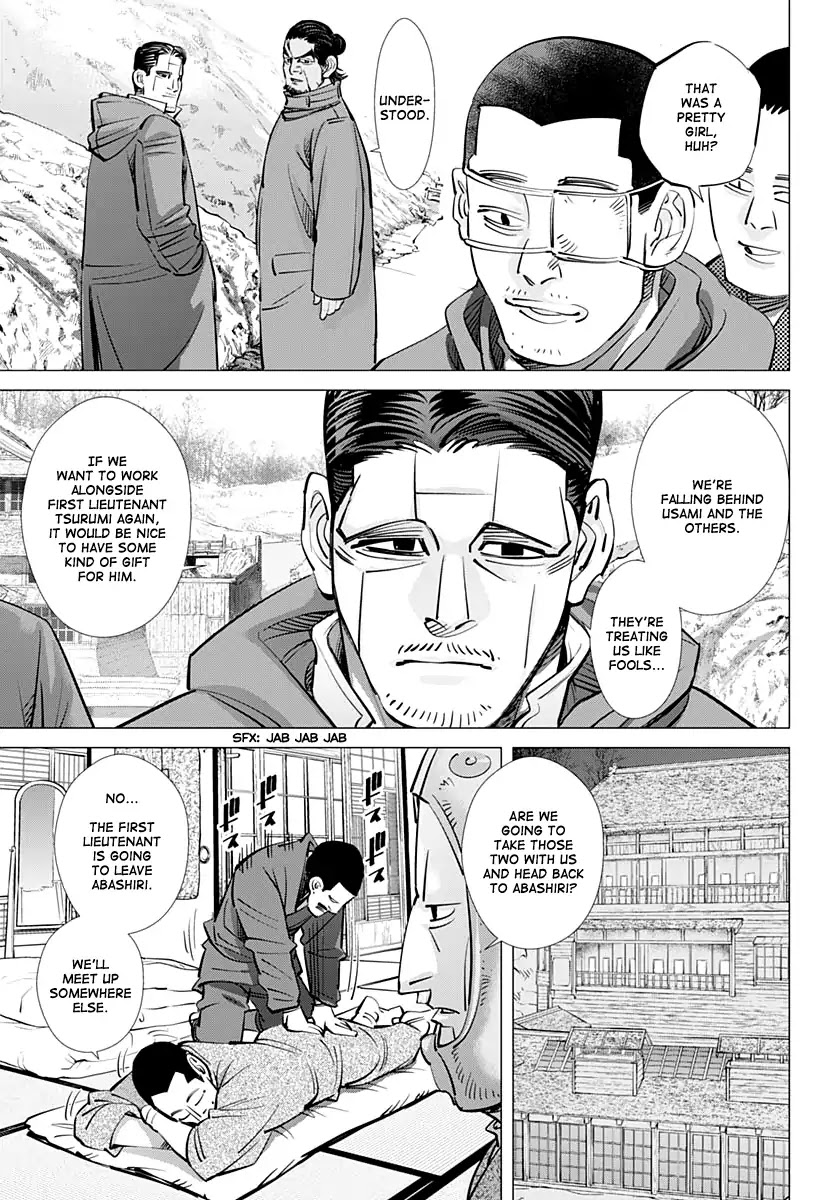 Golden Kamui Chapter 193 page 10 - Chapter 193: Noboribetsu Hot Springs