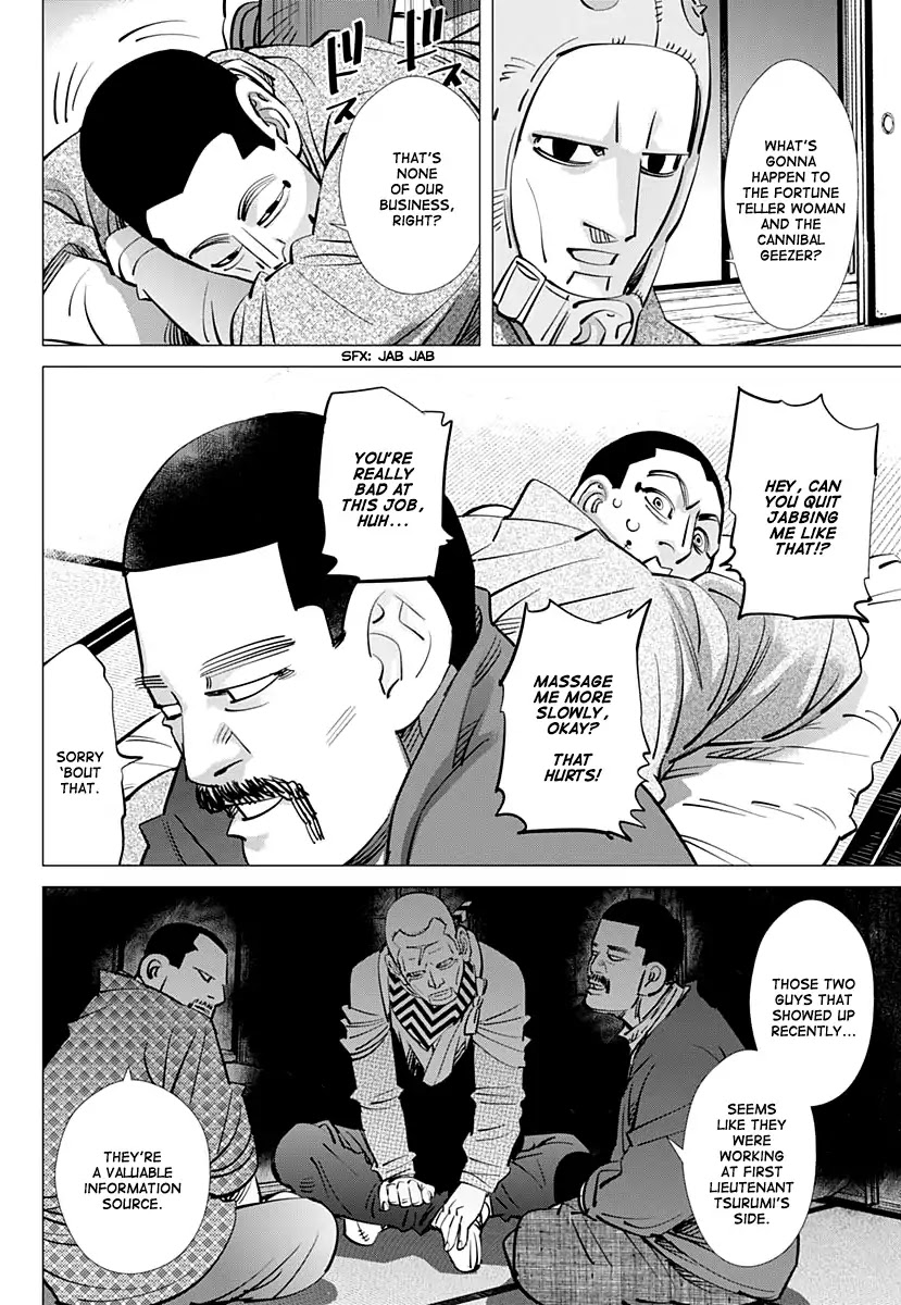 Golden Kamui Chapter 193 page 11 - Chapter 193: Noboribetsu Hot Springs
