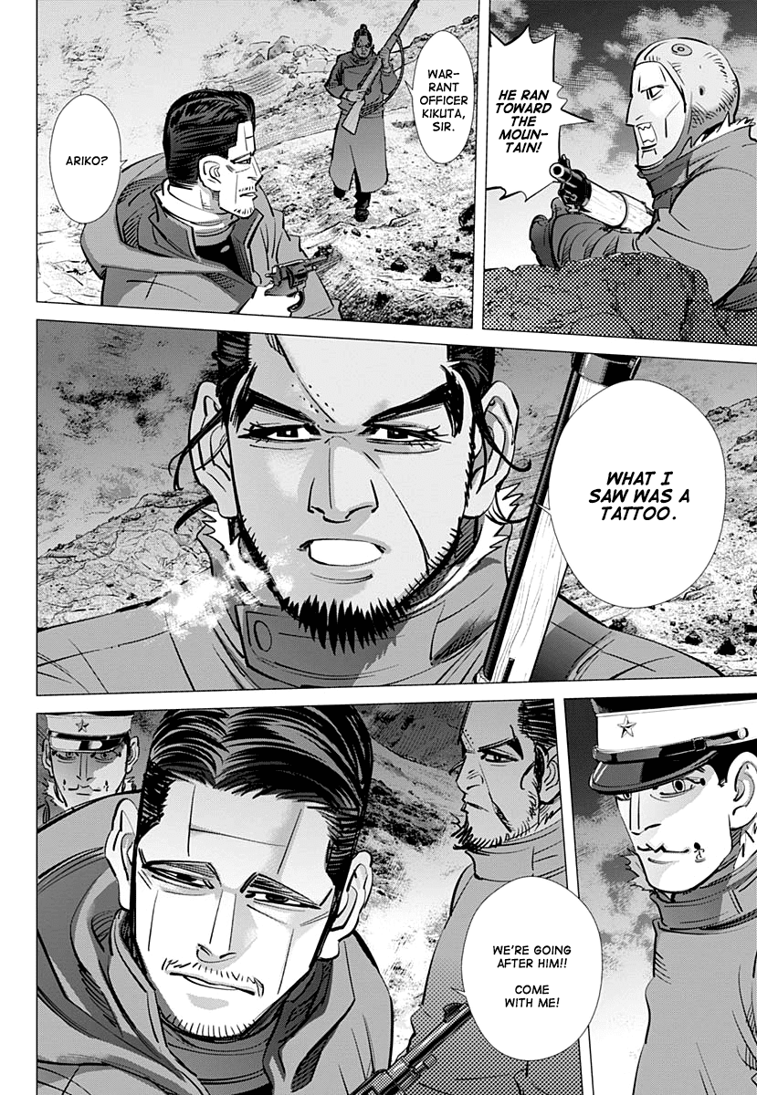 Golden Kamui Chapter 194 page 12 - Chapter 194: The Smell of Sulfur