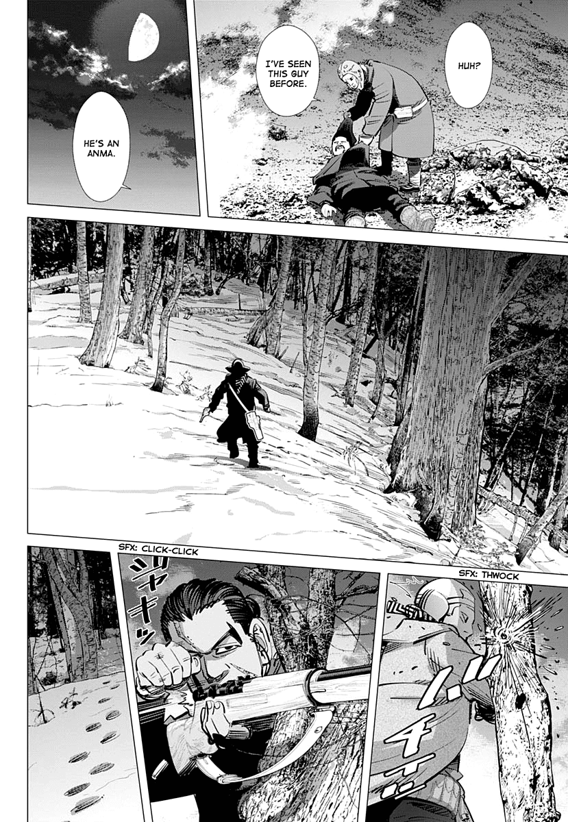 Golden Kamui Chapter 194 page 14 - Chapter 194: The Smell of Sulfur