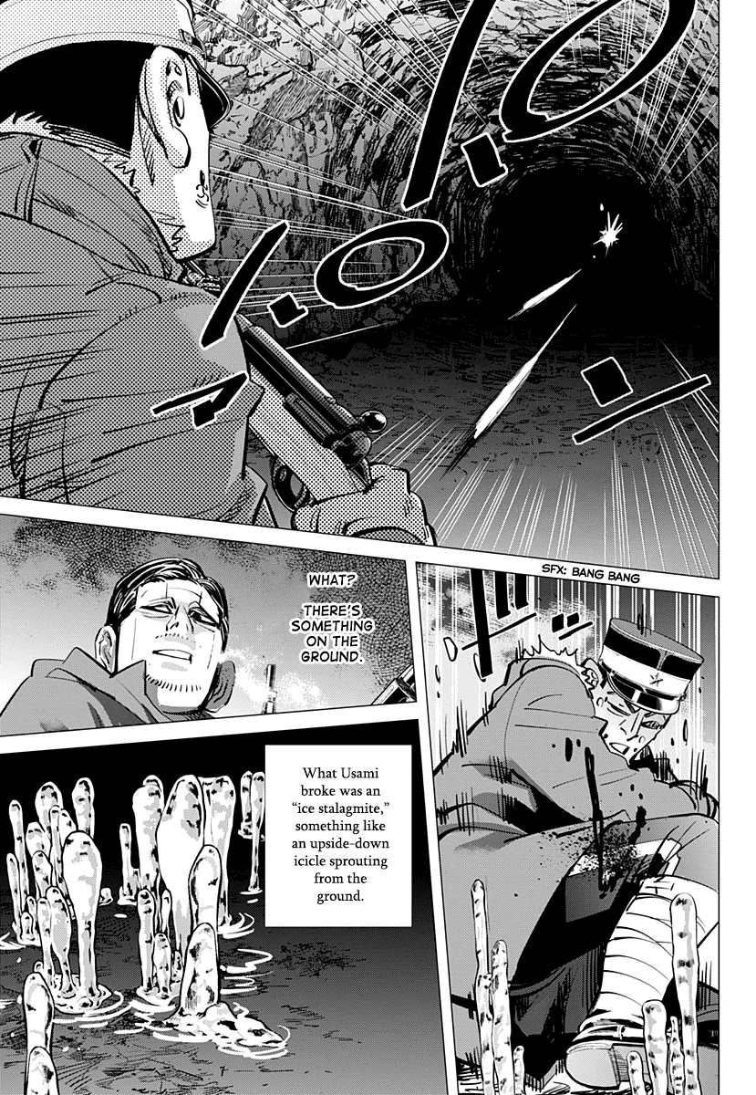 Golden Kamui Chapter 194 page 17 - Chapter 194: The Smell of Sulfur