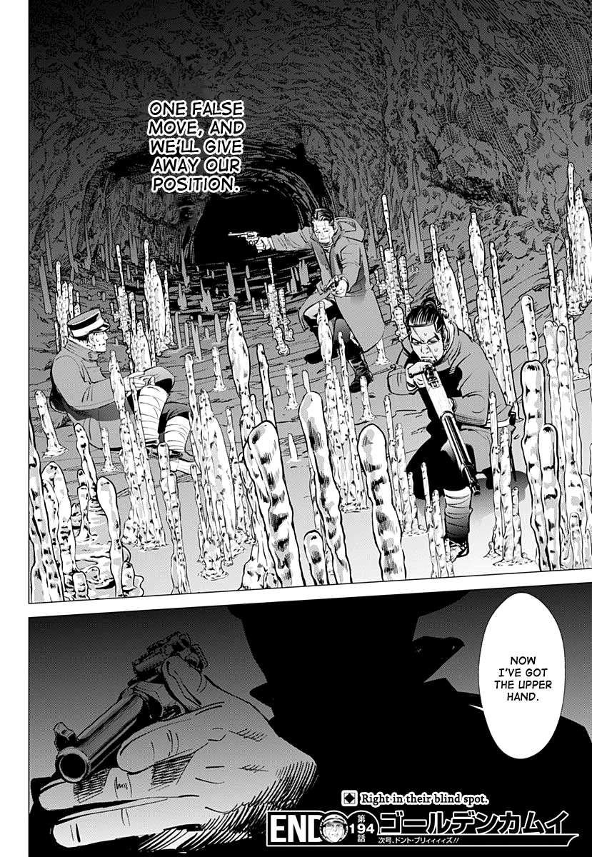 Golden Kamui Chapter 194 page 18 - Chapter 194: The Smell of Sulfur