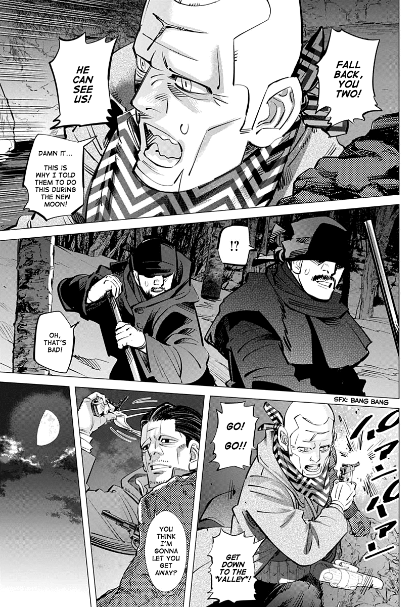 Golden Kamui Chapter 194 page 3 - Chapter 194: The Smell of Sulfur