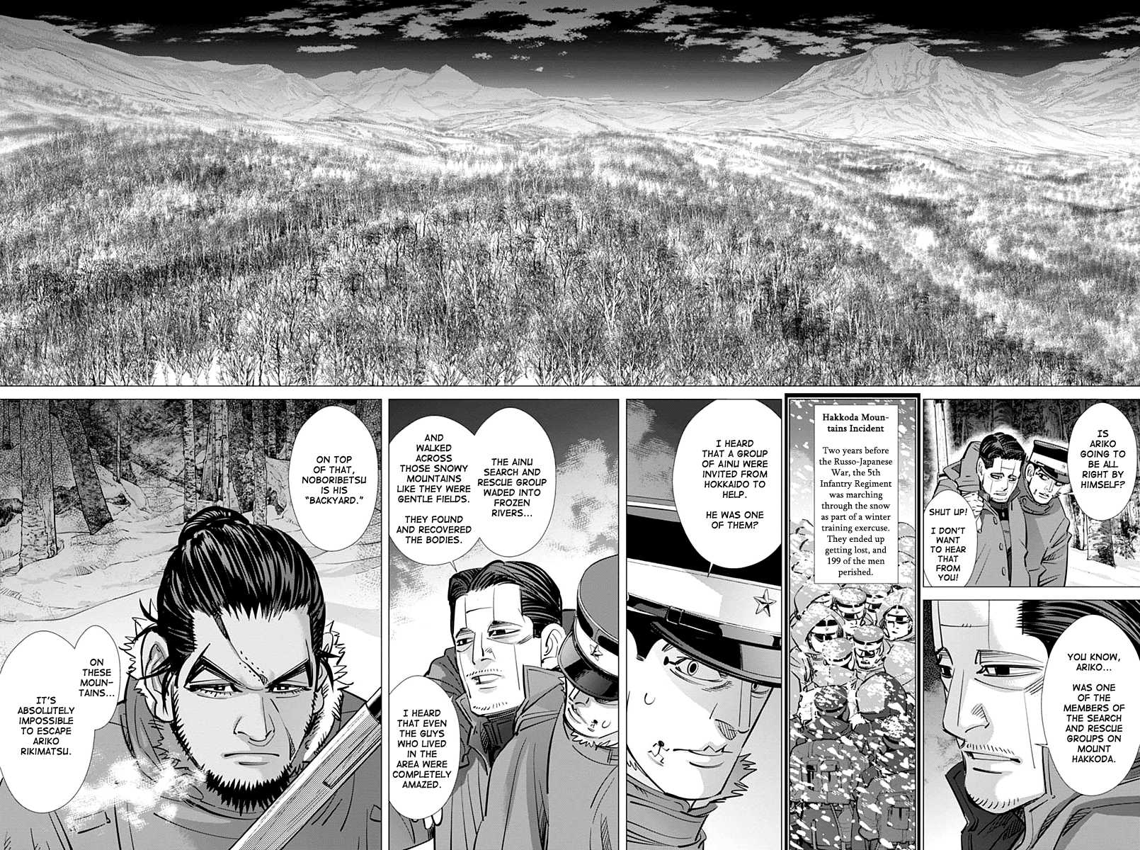 Golden Kamui Chapter 195 page 10 - Chapter 195: Ariko's Backyard