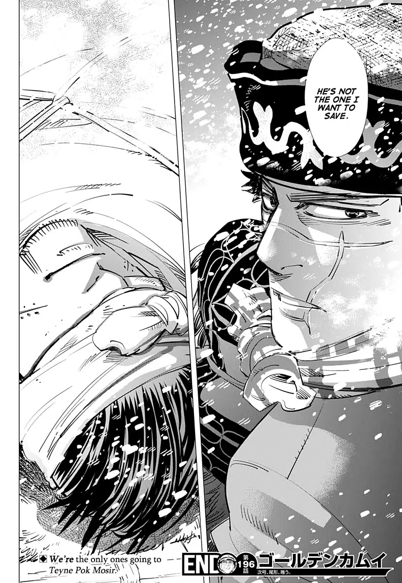 Golden Kamui Chapter 196 page 18 - Chapter 196: Mos
