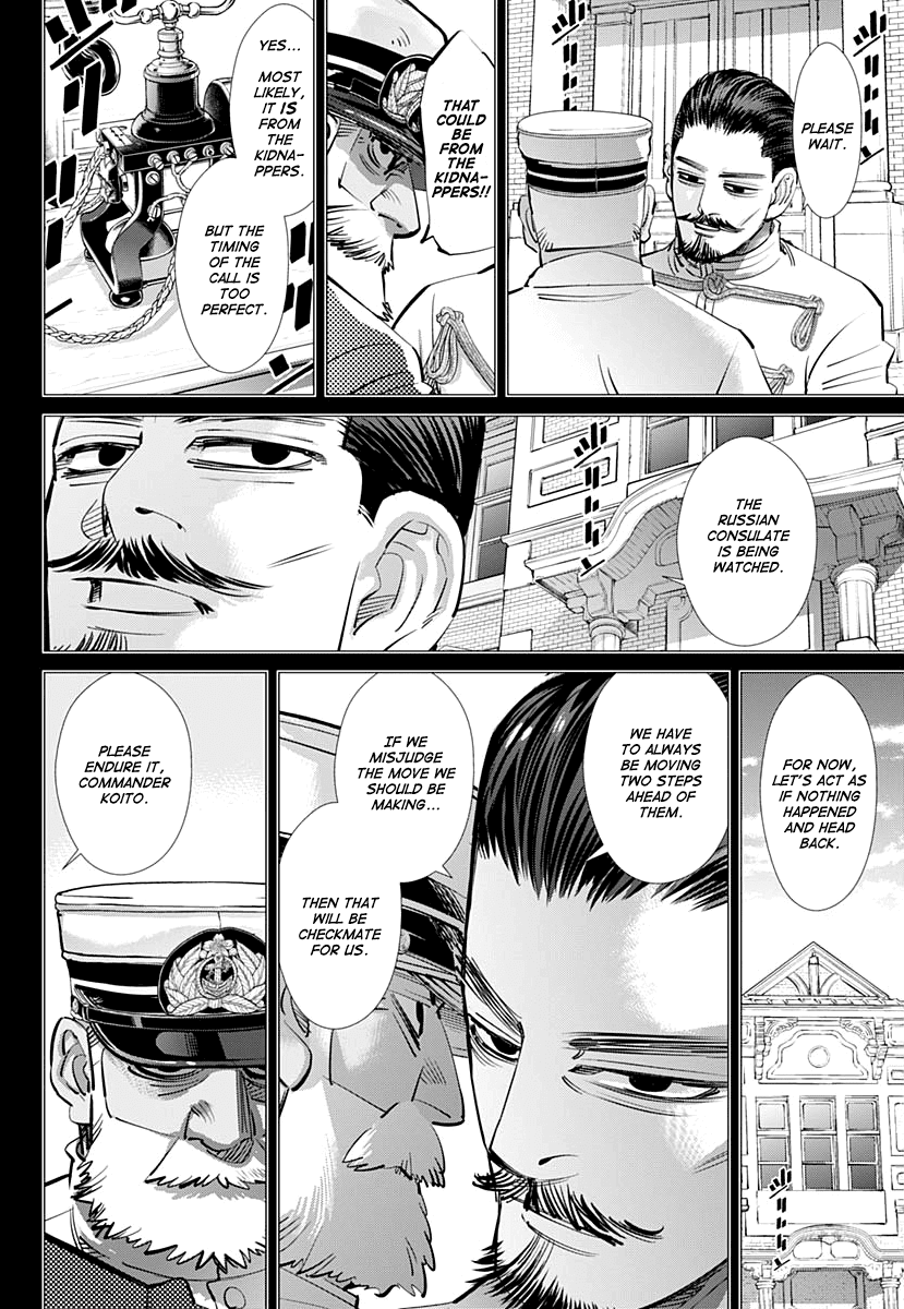 Golden Kamui Chapter 198 page 13 - Chapter 198: Otonoshin's Tricycle