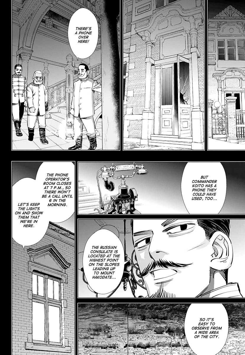 Golden Kamui Chapter 198 page 15 - Chapter 198: Otonoshin's Tricycle