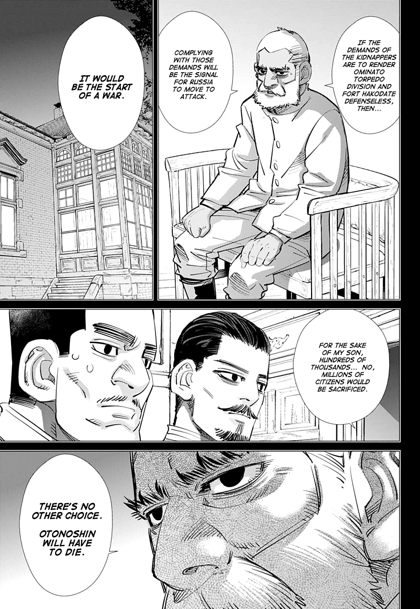 Golden Kamui Chapter 198 page 16 - Chapter 198: Otonoshin's Tricycle