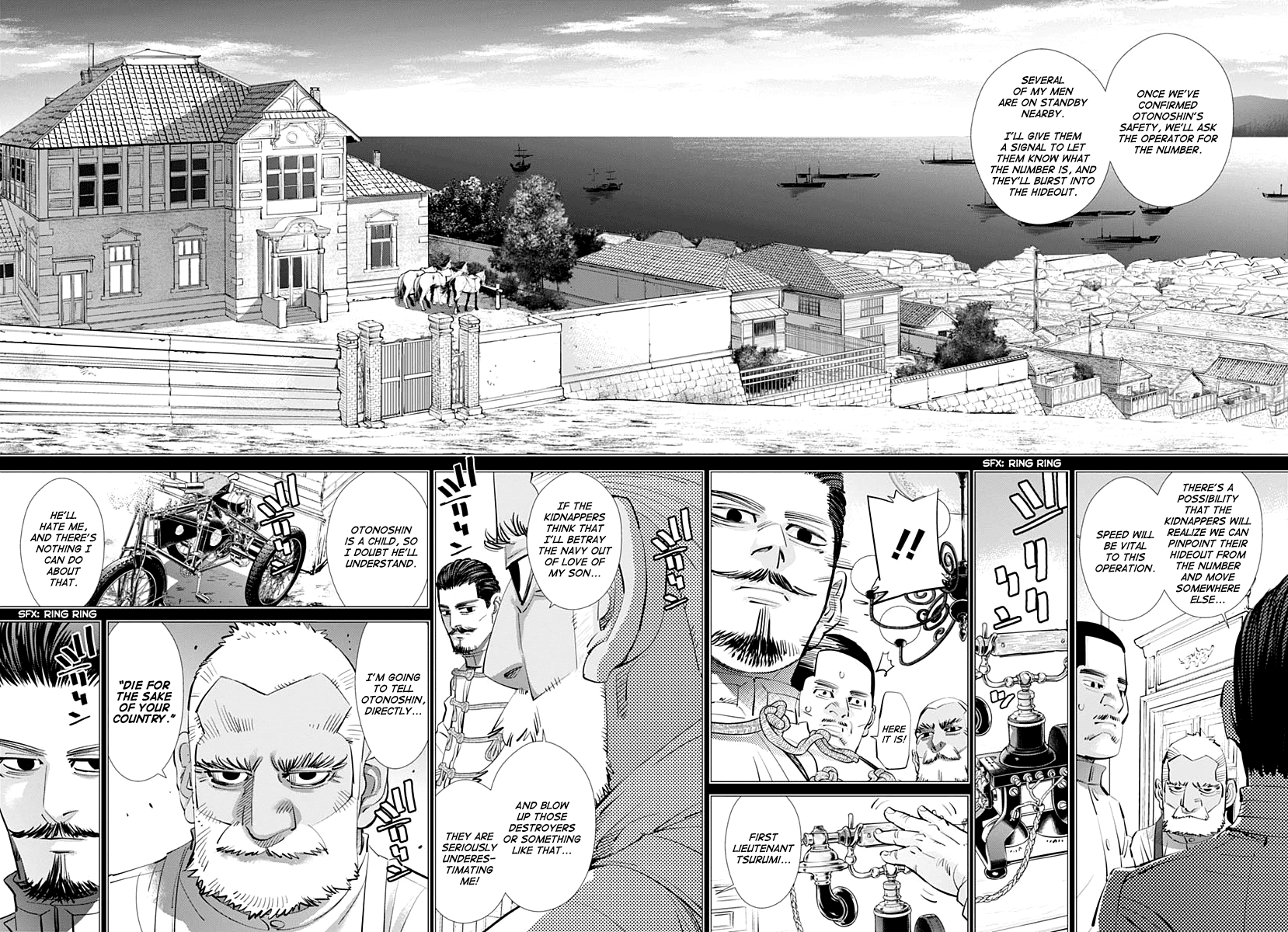 Golden Kamui Chapter 199 page 2 - Chapter 199: The Russian Consulate on the Hill