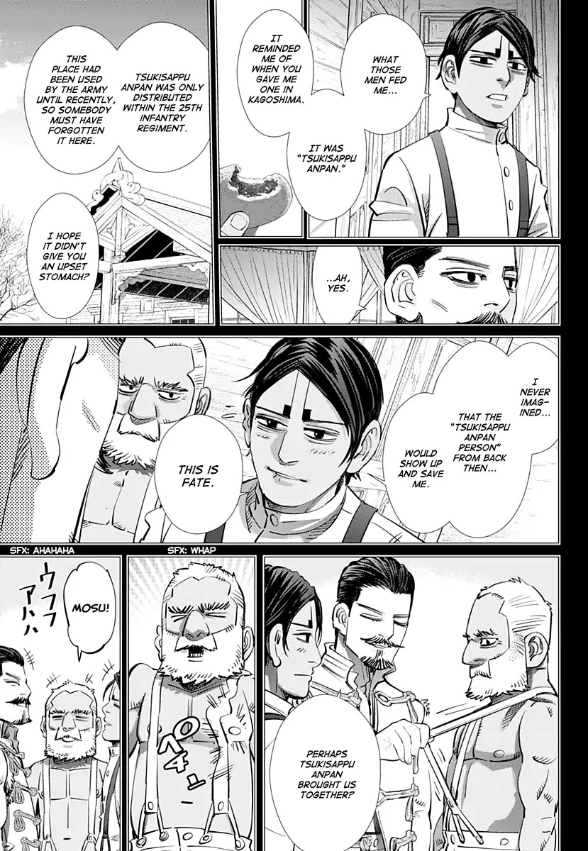 Golden Kamui Chapter 200 page 11 - Chapter 200: The Tsukisappu Anpan Person