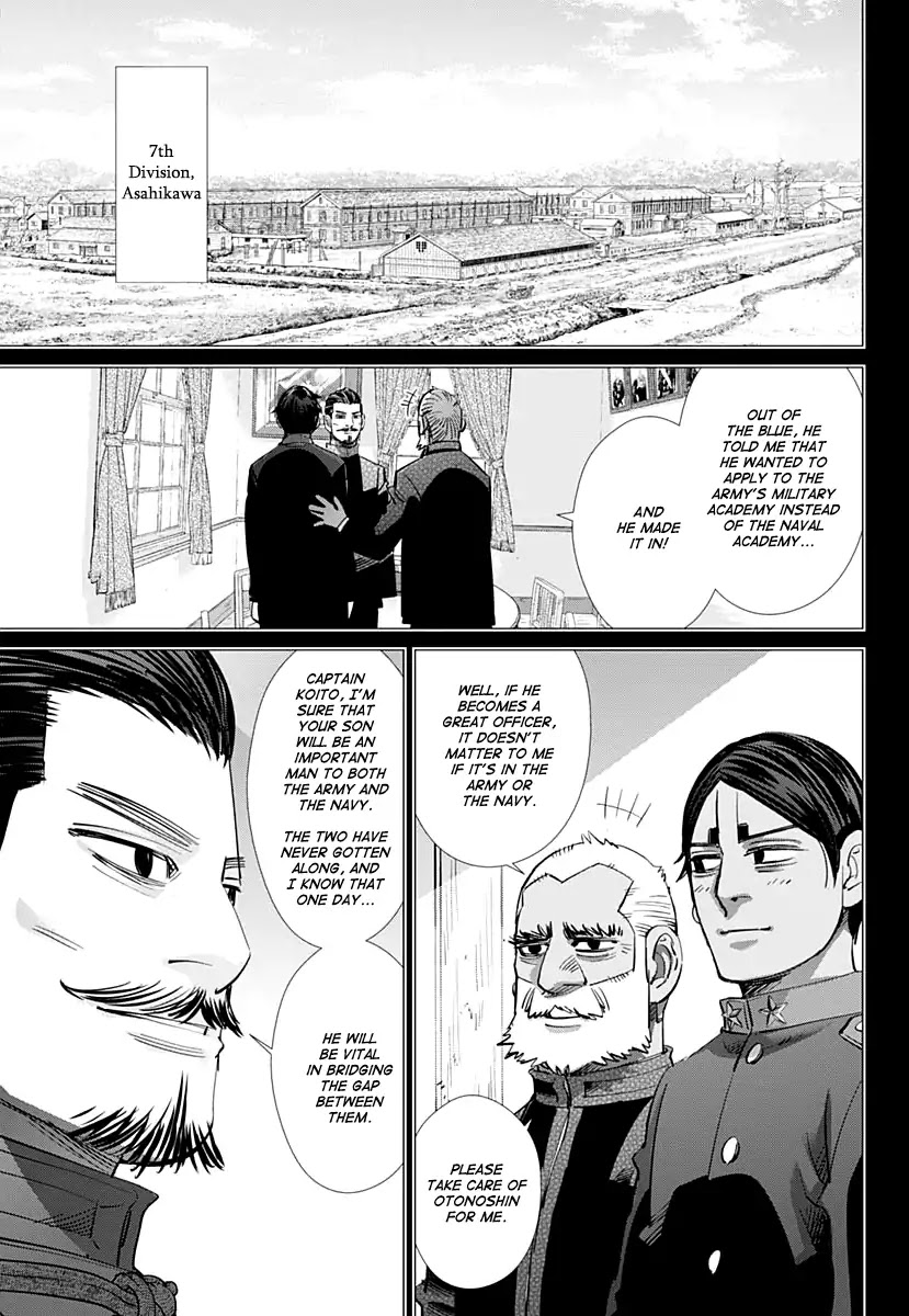 Golden Kamui Chapter 200 page 13 - Chapter 200: The Tsukisappu Anpan Person