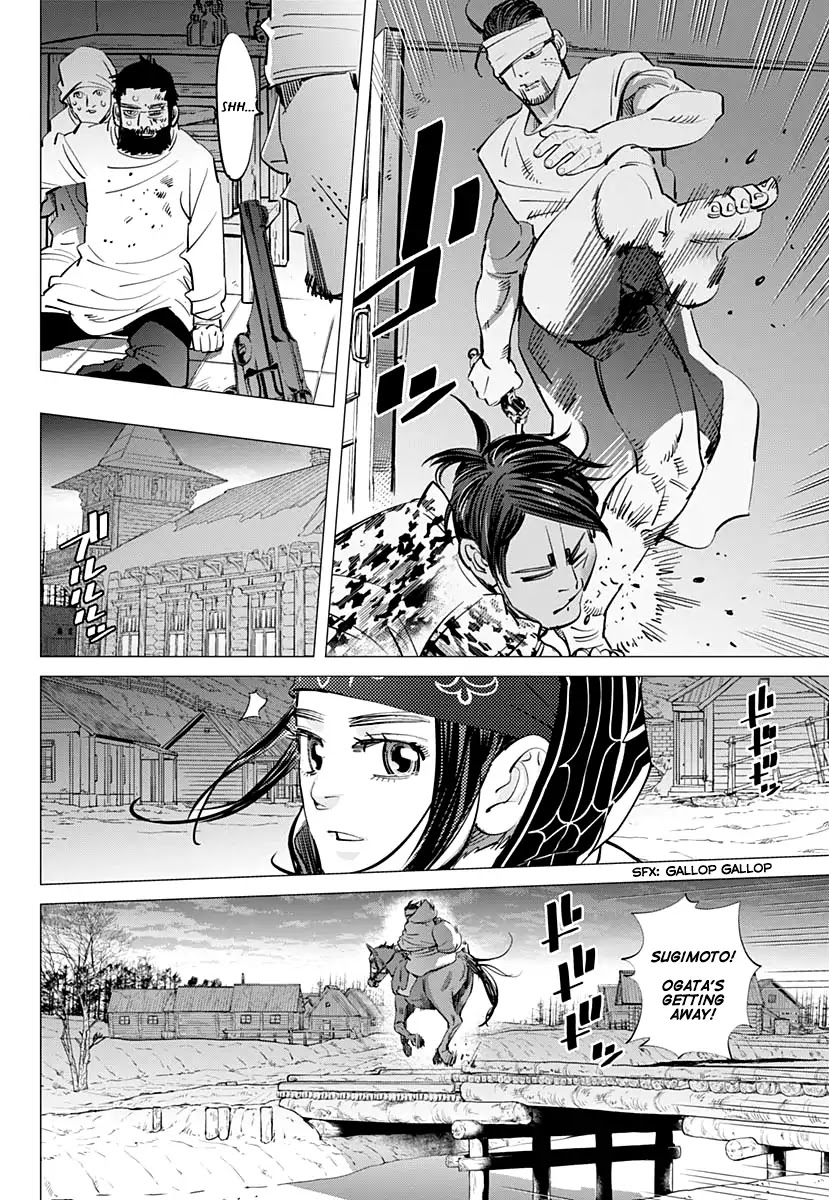 Golden Kamui Chapter 200 page 16 - Chapter 200: The Tsukisappu Anpan Person