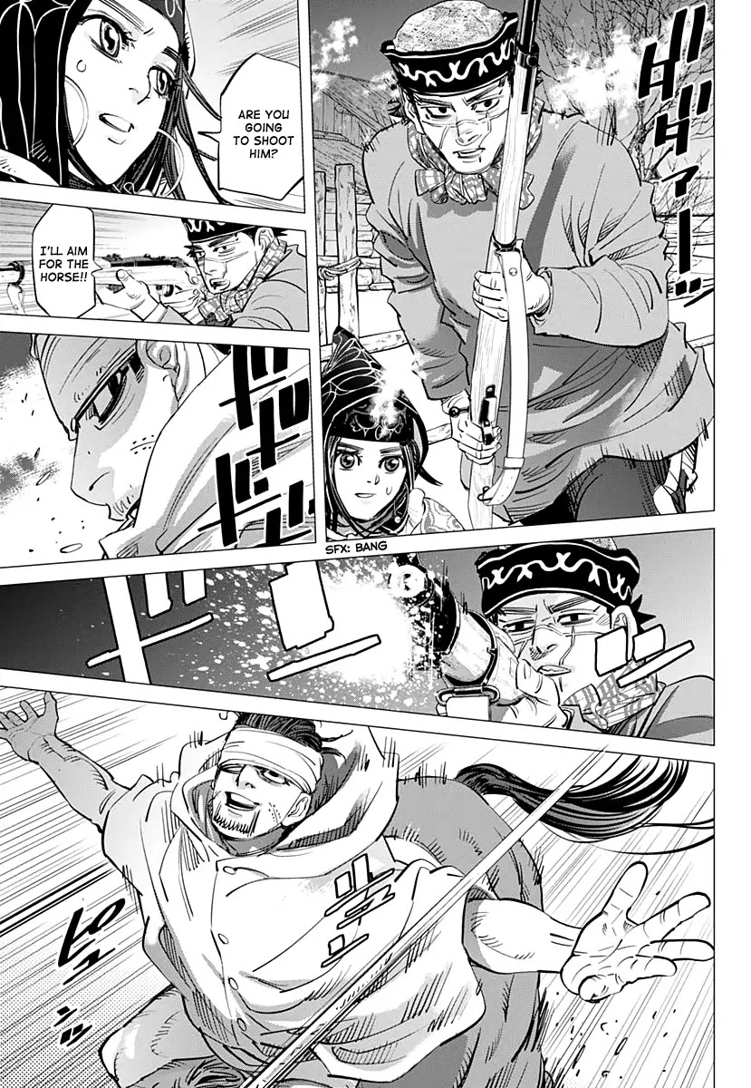 Golden Kamui Chapter 200 page 17 - Chapter 200: The Tsukisappu Anpan Person