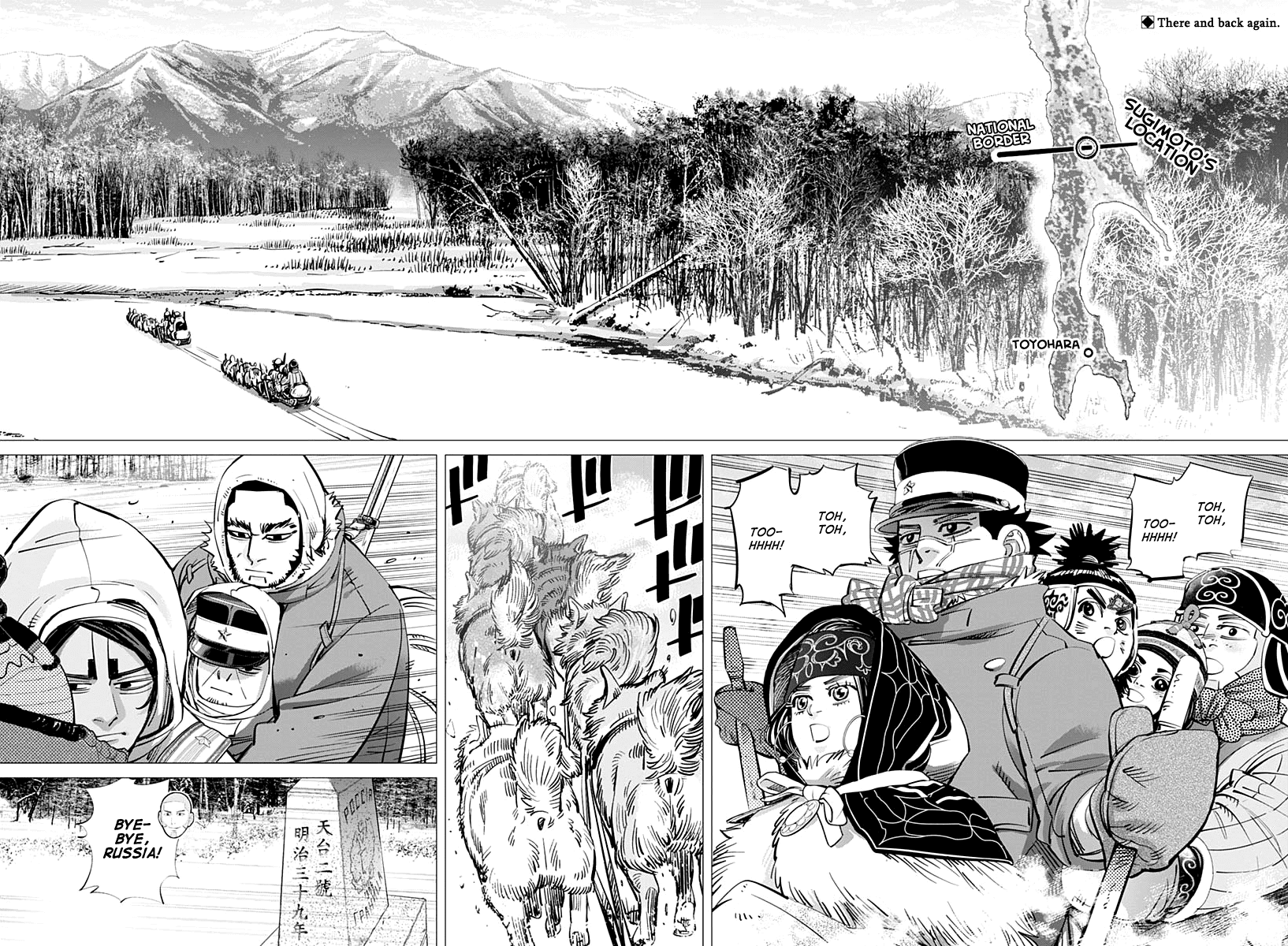 Golden Kamui Chapter 201 page 2 - Chapter 201: Bye-Bye, Russia!