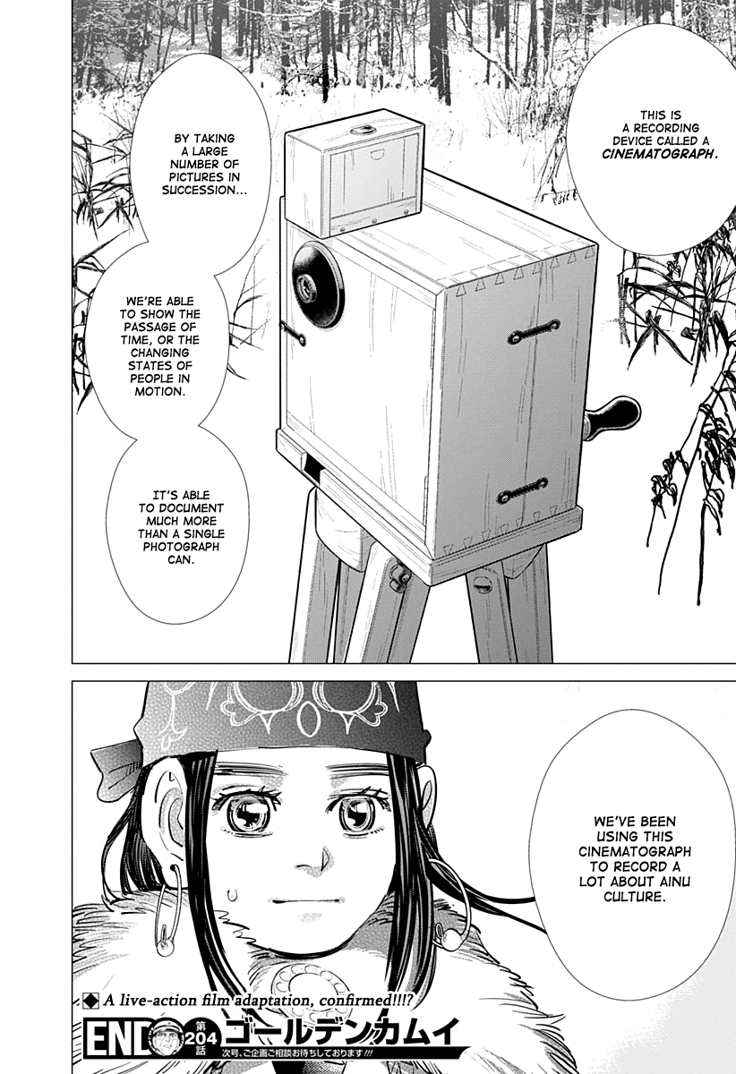 Golden Kamui Chapter 204 page 17 - Chapter 204: What She Wants to Leave Behind