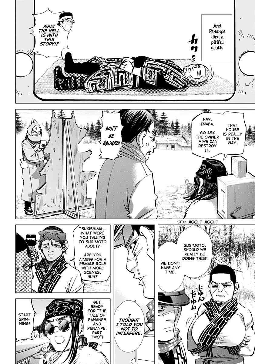 Golden Kamui Chapter 205 page 11 - Chapter 205: Cinematograph
