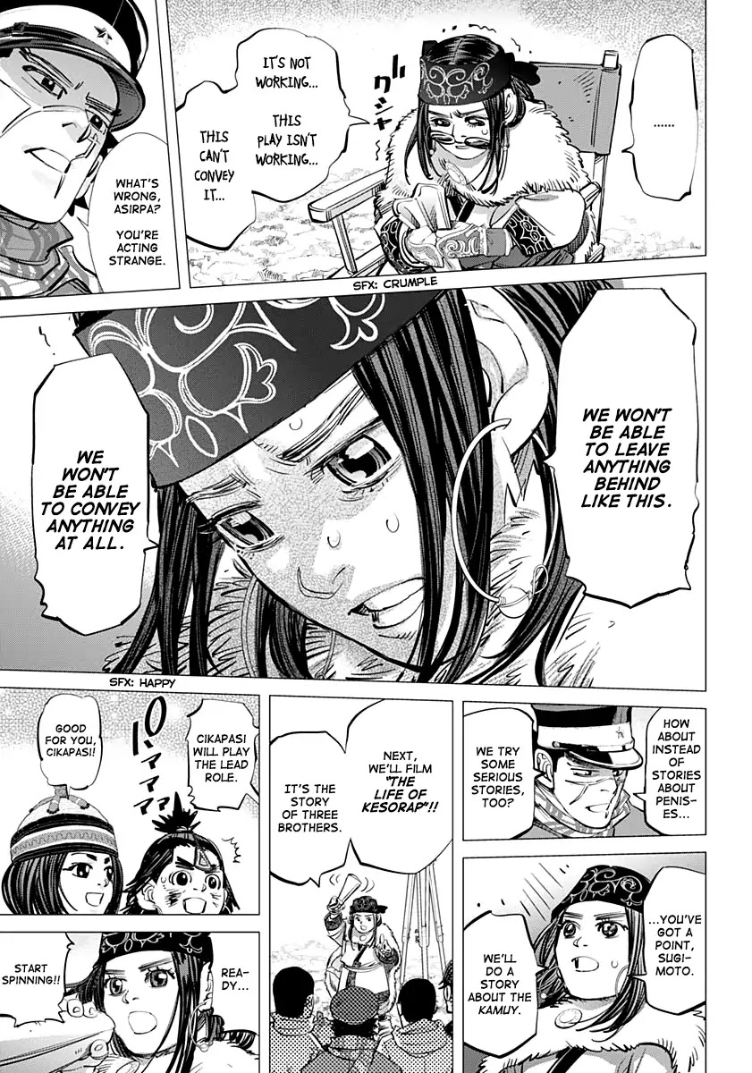 Golden Kamui Chapter 205 page 14 - Chapter 205: Cinematograph