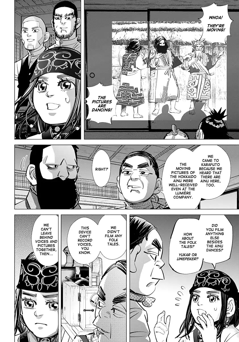 Golden Kamui Chapter 205 page 5 - Chapter 205: Cinematograph