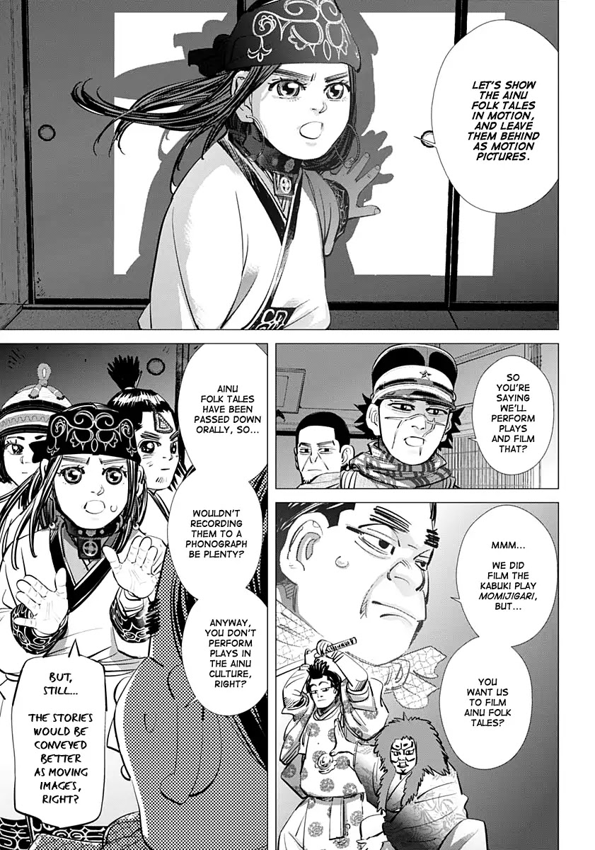 Golden Kamui Chapter 205 page 6 - Chapter 205: Cinematograph