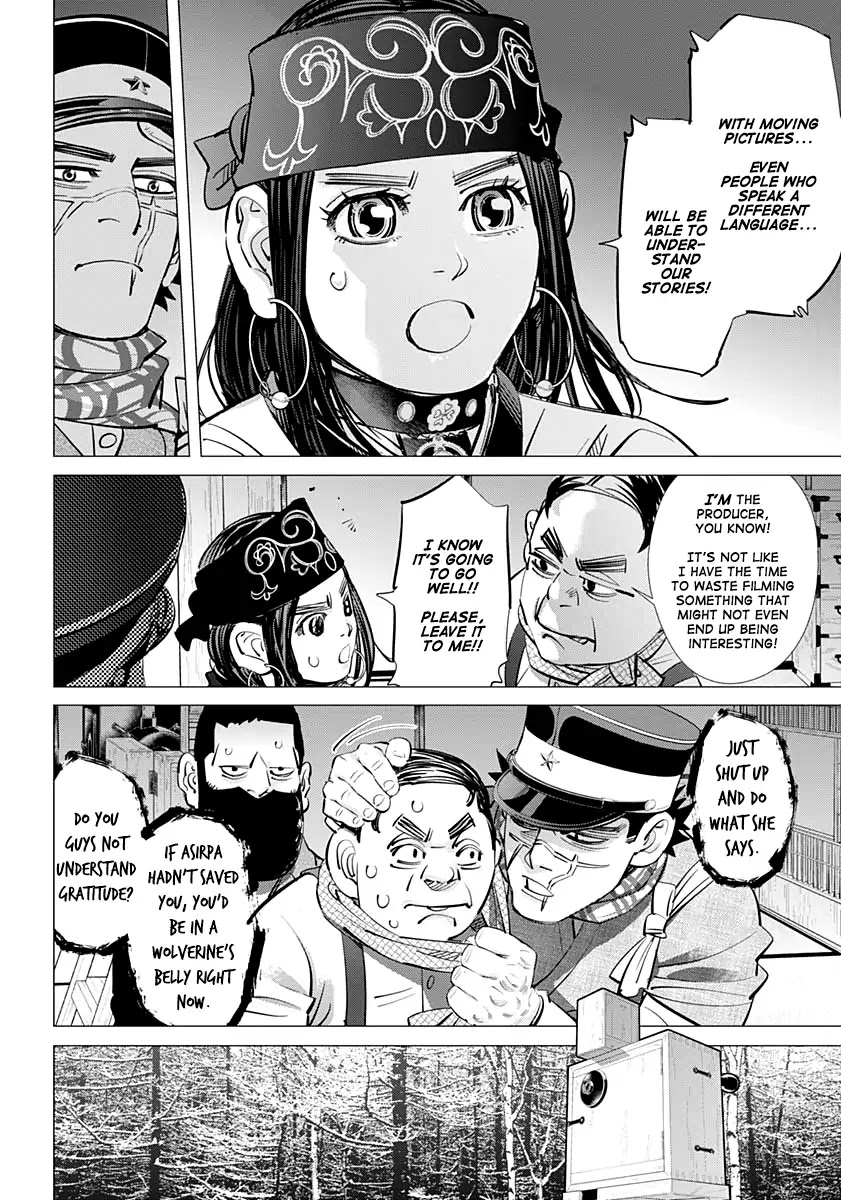 Golden Kamui Chapter 205 page 7 - Chapter 205: Cinematograph