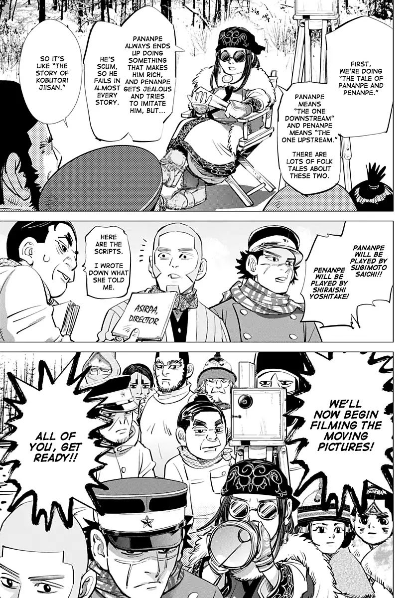 Golden Kamui Chapter 205 page 8 - Chapter 205: Cinematograph