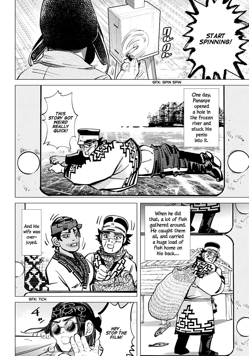 Golden Kamui Chapter 205 page 9 - Chapter 205: Cinematograph