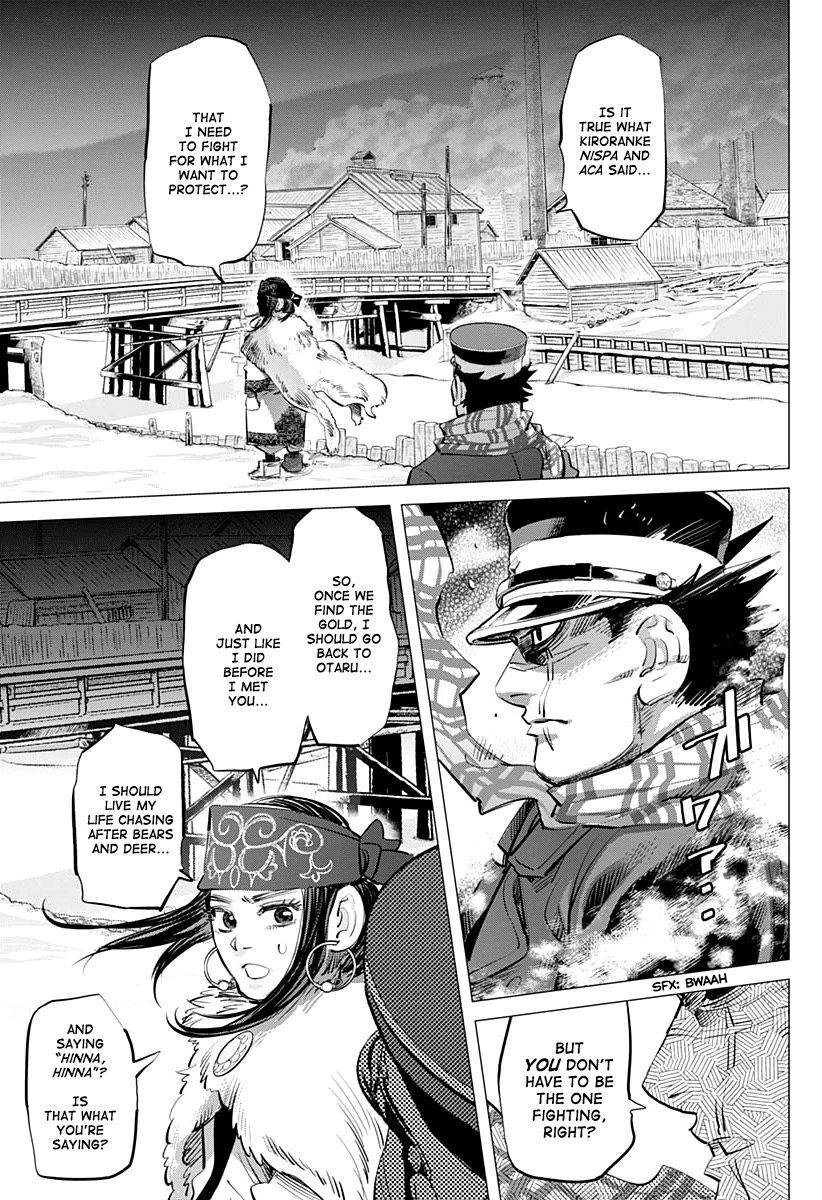 Golden Kamui Chapter 206 page 12 - Chapter 206: The Distance Between the Two of Them