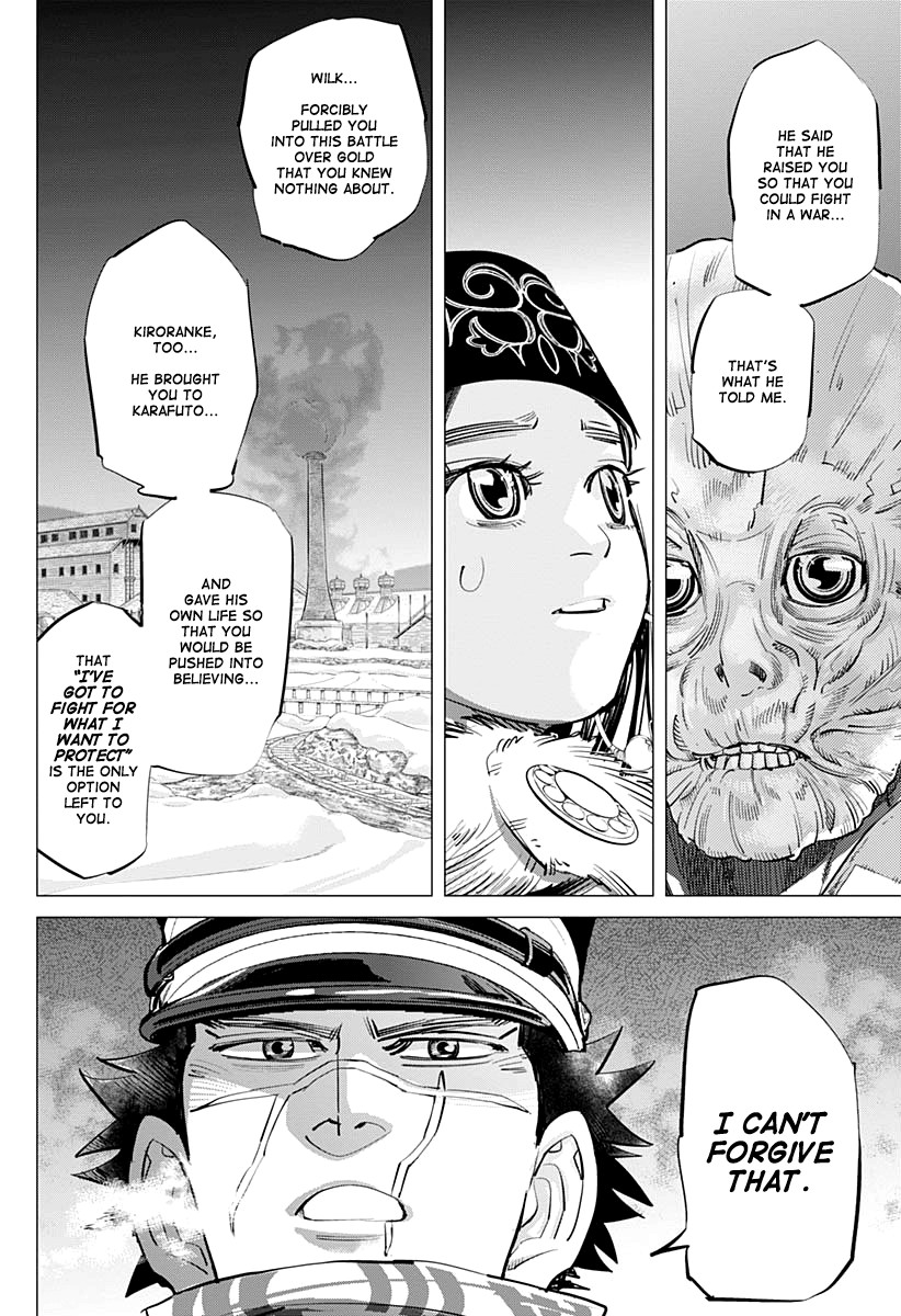 Golden Kamui Chapter 206 page 15 - Chapter 206: The Distance Between the Two of Them
