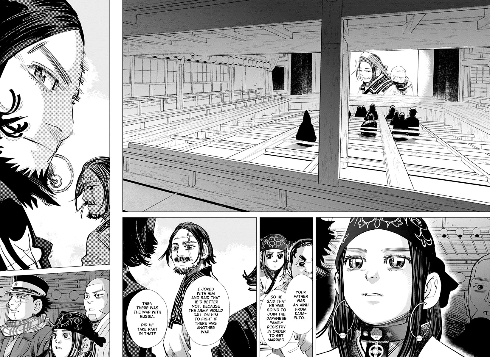 Golden Kamui Chapter 206 page 8 - Chapter 206: The Distance Between the Two of Them