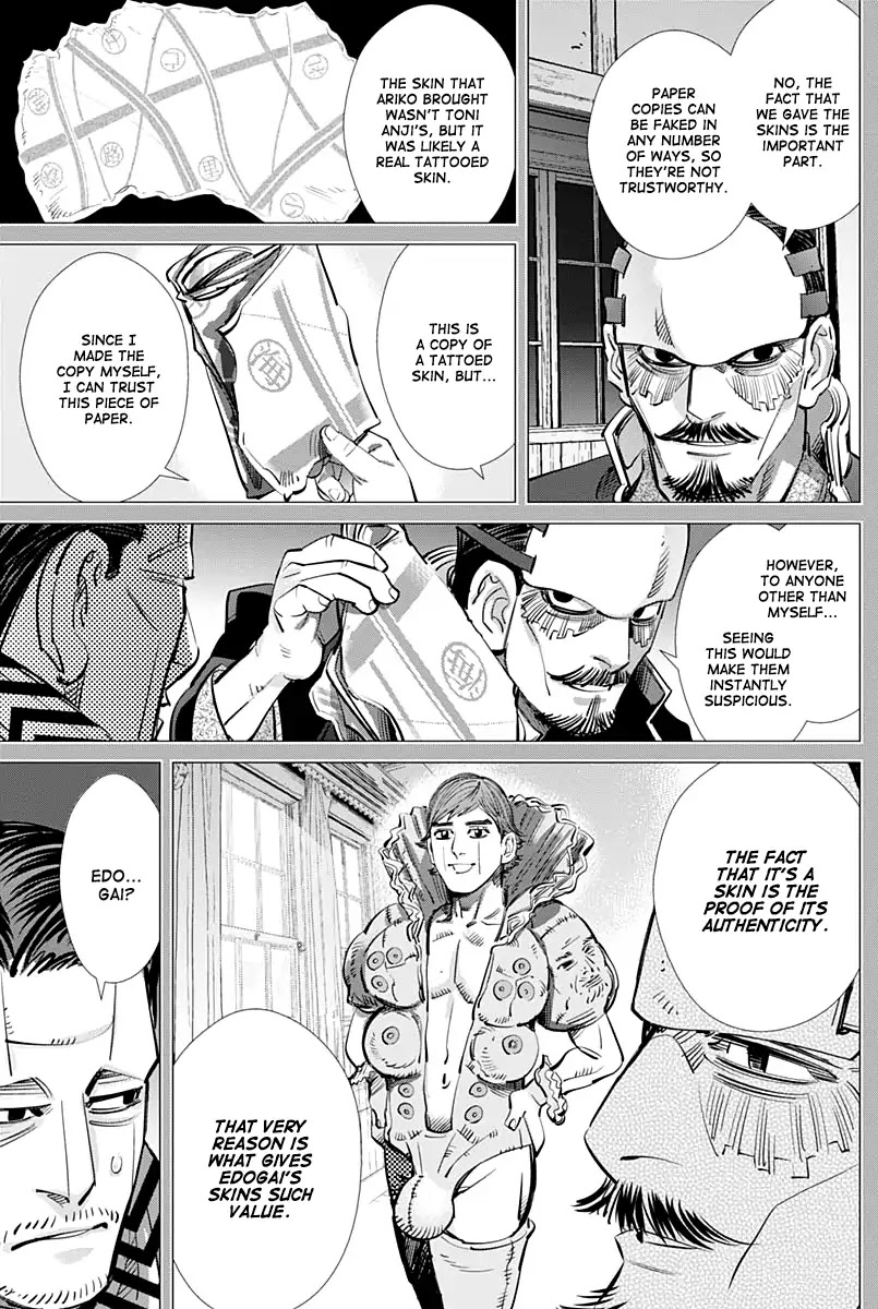 Golden Kamui Chapter 208 page 12 - Chapter 208: A Grey That is Almost Indistinguishable From Black