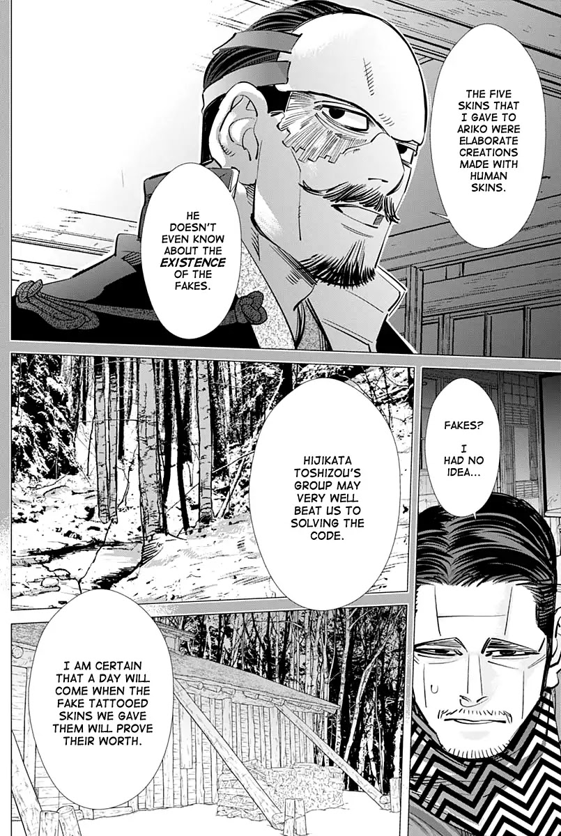 Golden Kamui Chapter 208 page 13 - Chapter 208: A Grey That is Almost Indistinguishable From Black