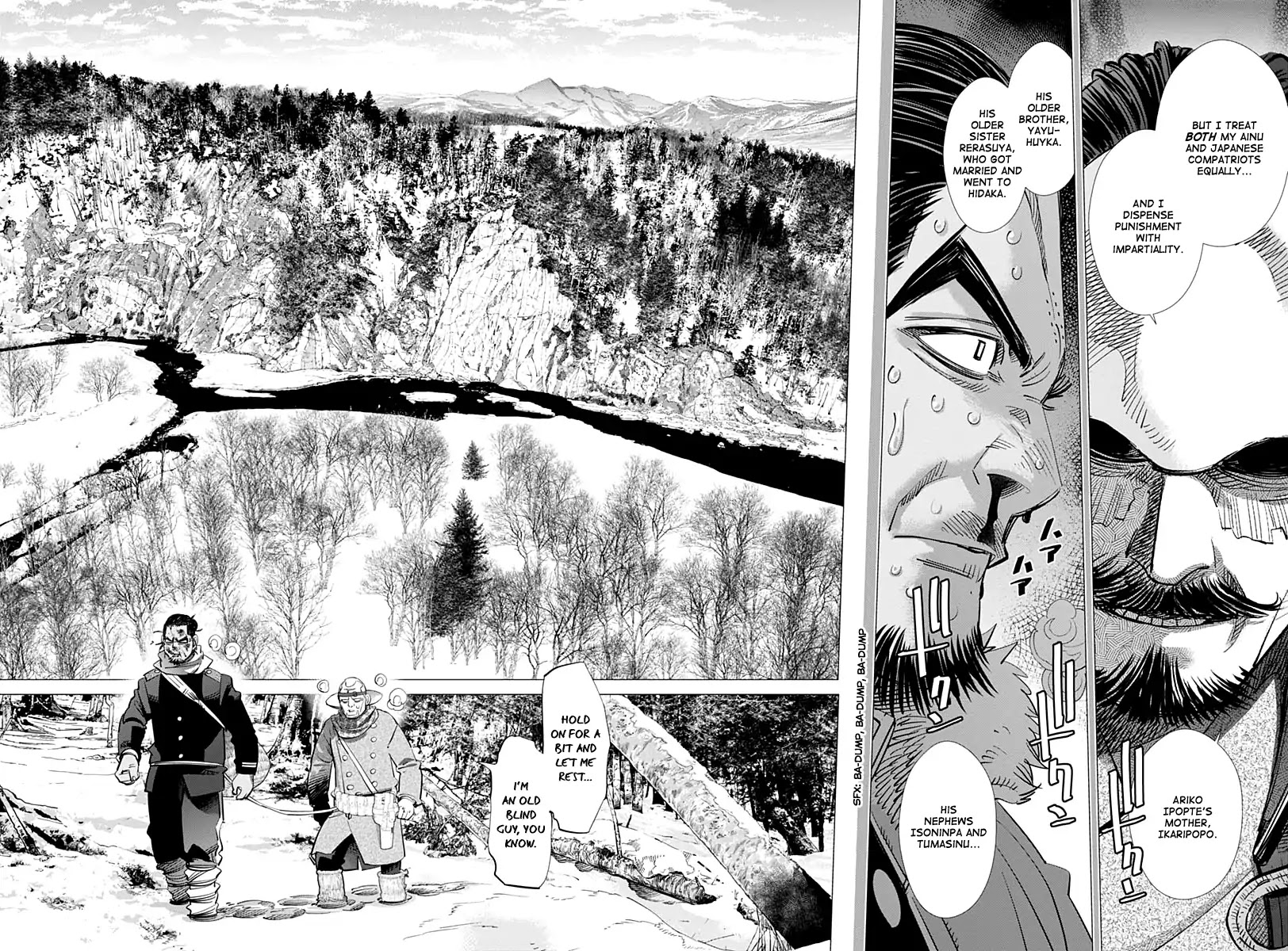 Golden Kamui Chapter 208 page 4 - Chapter 208: A Grey That is Almost Indistinguishable From Black