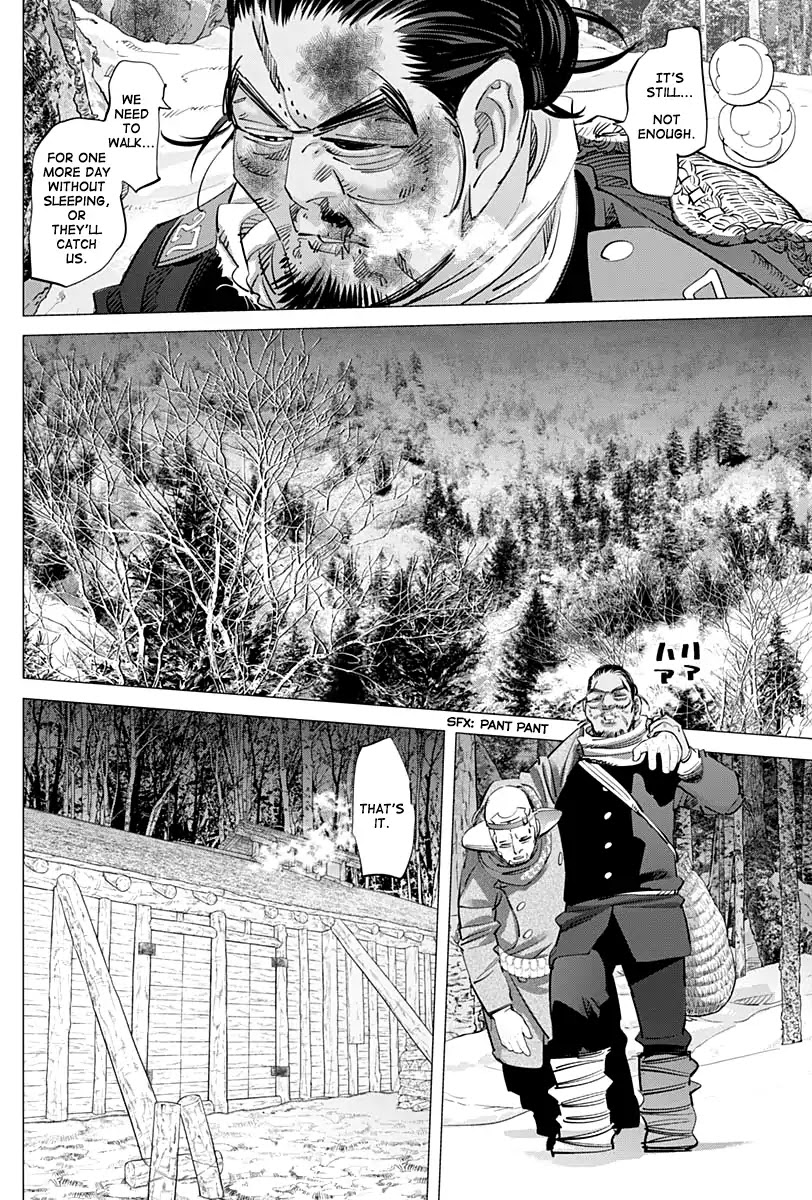 Golden Kamui Chapter 208 page 5 - Chapter 208: A Grey That is Almost Indistinguishable From Black