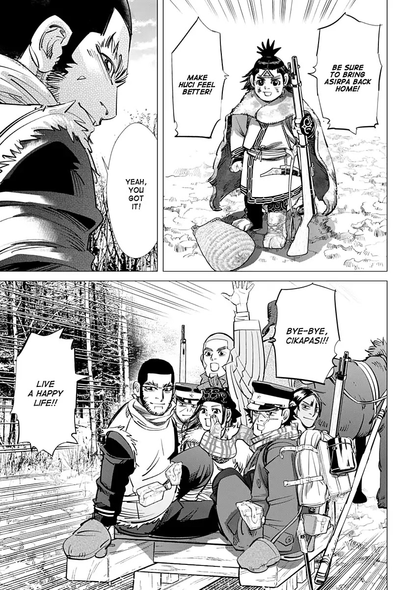 Golden Kamui Chapter 209 page 17 - Chapter 209: Kesorap