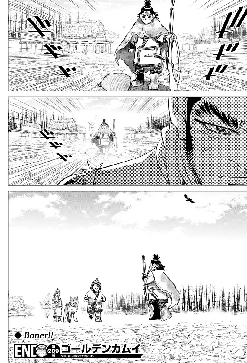Golden Kamui Chapter 209 page 18 - Chapter 209: Kesorap