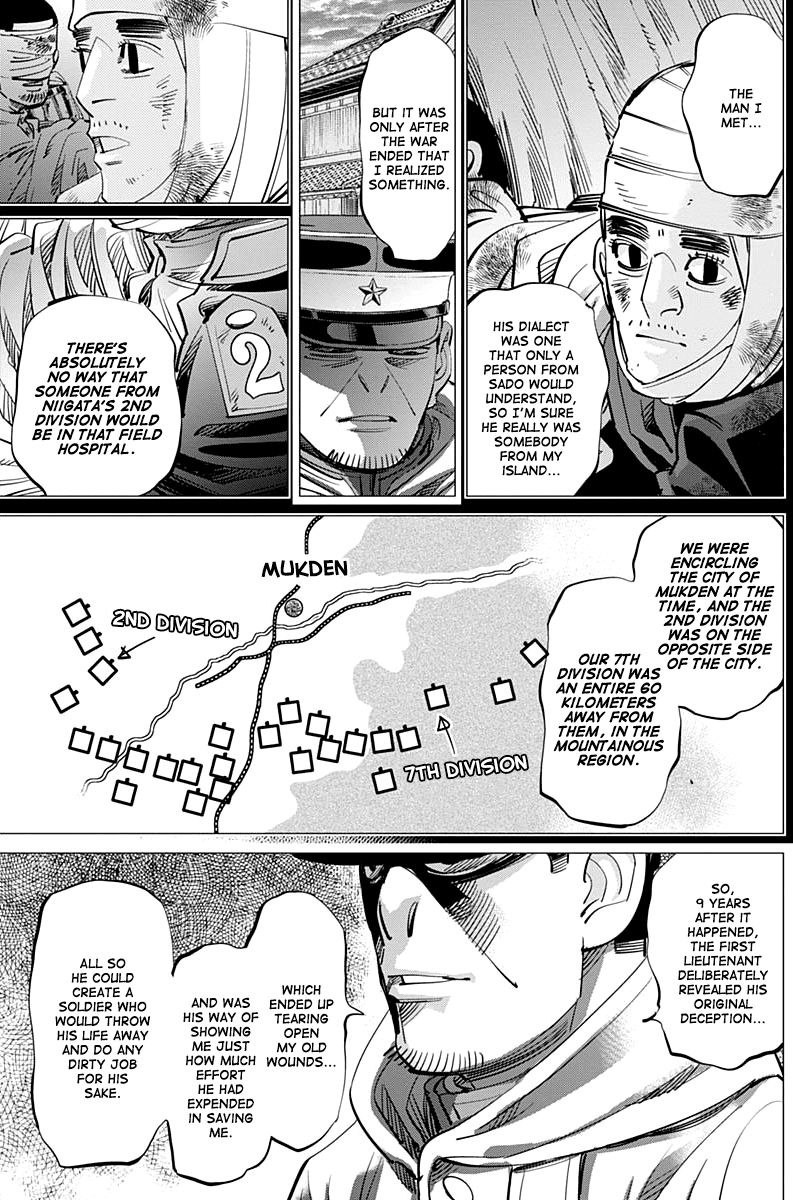 Golden Kamui Chapter 210 page 12 - Chapter 210: Sweet Lies