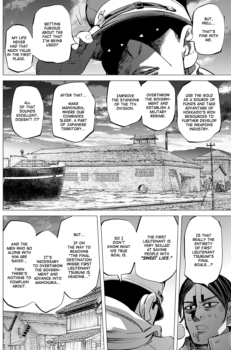 Golden Kamui Chapter 210 page 13 - Chapter 210: Sweet Lies