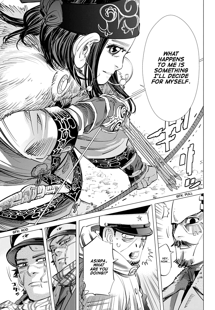 Golden Kamui Chapter 211 page 11 - Chapter 211: Furious Shiraishi