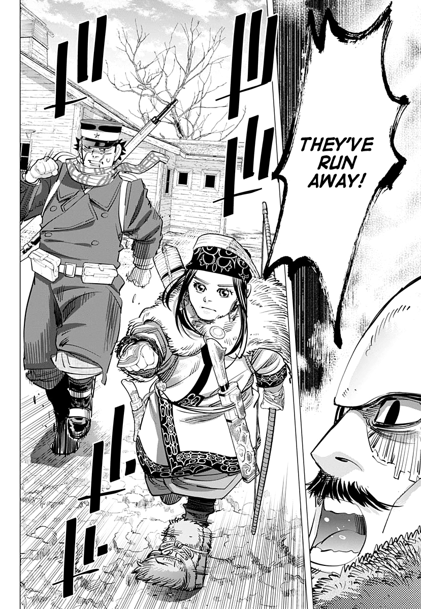 Golden Kamui Chapter 211 page 15 - Chapter 211: Furious Shiraishi