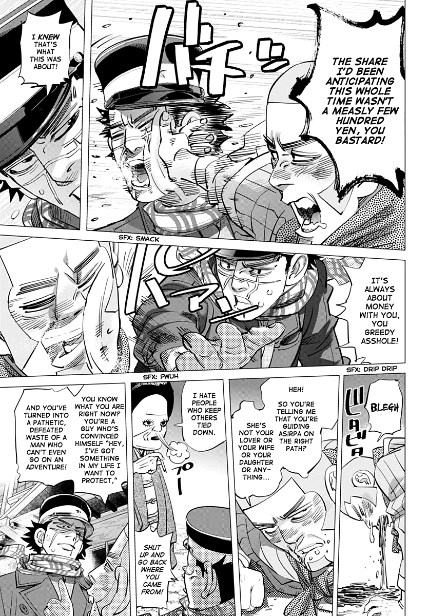 Golden Kamui Chapter 211 page 3 - Chapter 211: Furious Shiraishi