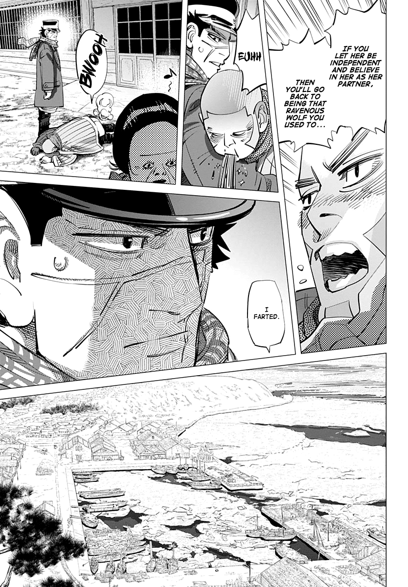Golden Kamui Chapter 211 page 5 - Chapter 211: Furious Shiraishi