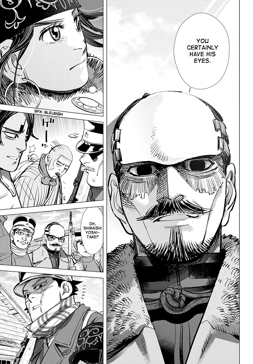 Golden Kamui Chapter 211 page 9 - Chapter 211: Furious Shiraishi