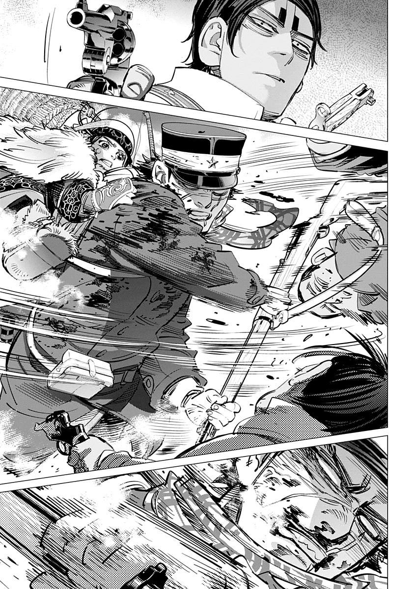 Golden Kamui Chapter 212 page 16 - Chapter 212: Raised Hackles