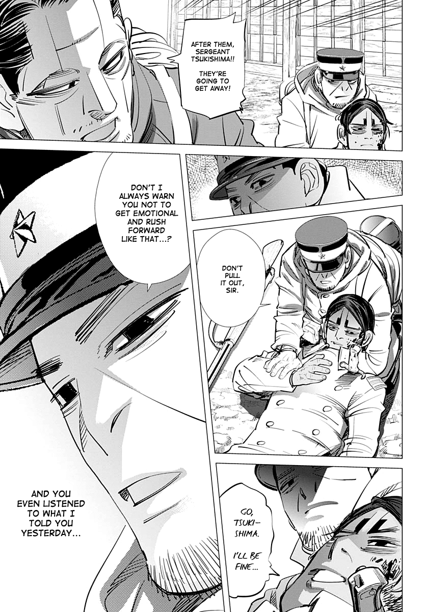 Golden Kamui Chapter 212 page 18 - Chapter 212: Raised Hackles